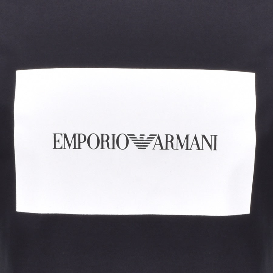 Alternative Image for ProductEmporio Armani Crew Neck T Shirt Navy3